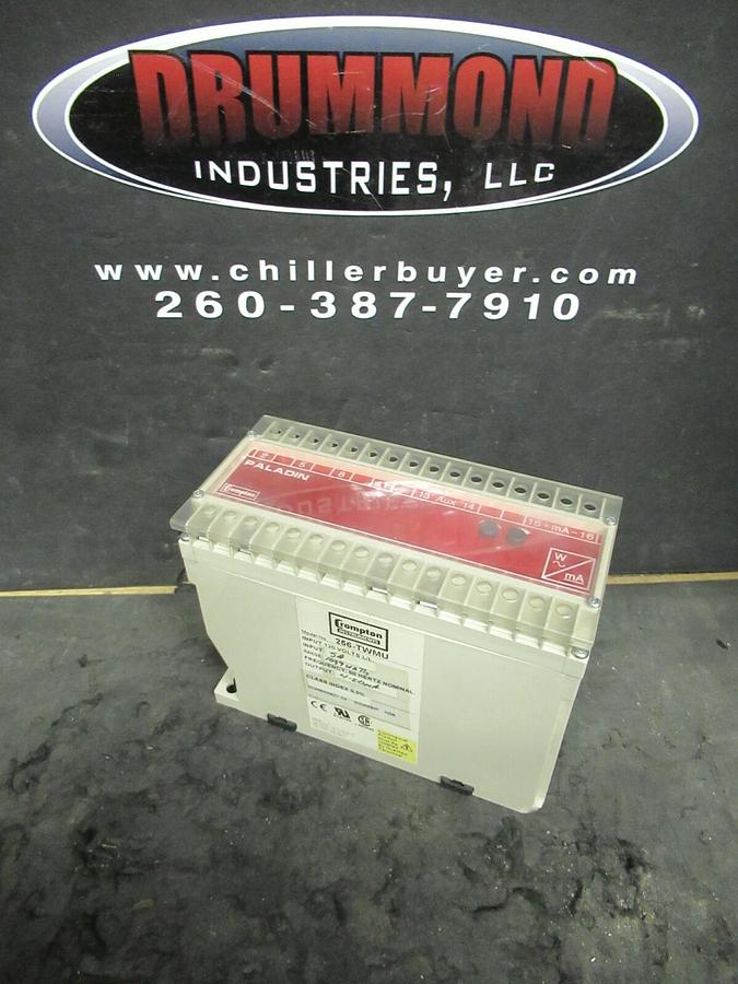 Used CROMPTON INSTRUMENTS 256-TWMU PALADIN 1039 WATTS 5 AMP 120 VAC TRANSDUCER MODULE