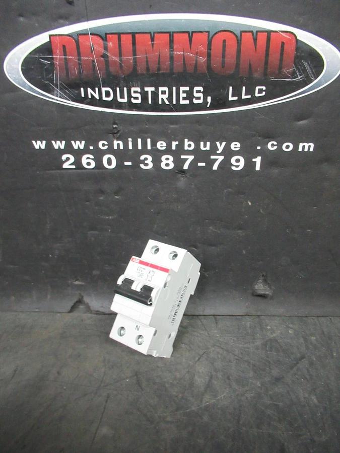 Used ABB CIRCUIT BREAKER K6A S 201-NA 6 AMP 230-400 VAC 2-POLE **WARRANTY**