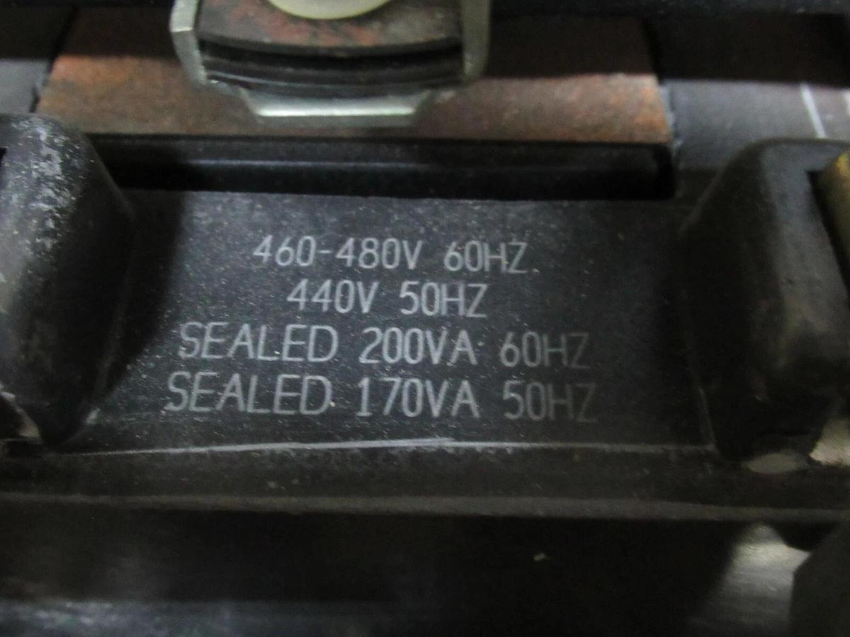 Used GE NEMA 5 STARTER CR306GXQ004BJH 600 VAC 270 AMP 200 HP 3-PHASE W/ CR324GXQS