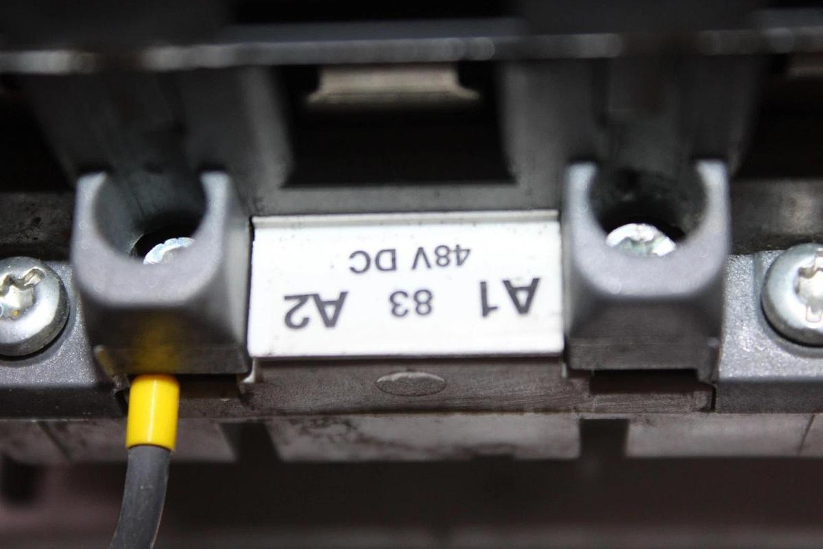 Used ABB CONTACTOR AE95-30 125 AMP 600 VOLT 3-POLE 3-PHASE 75 HP COIL: 48 VDC