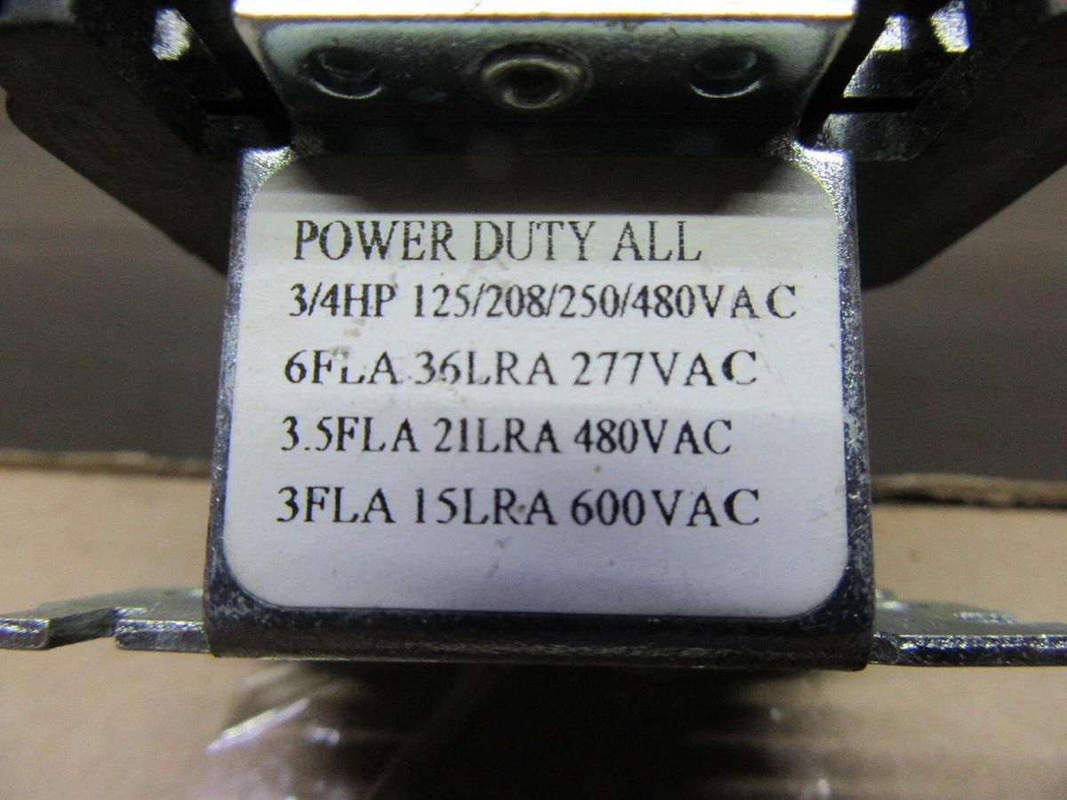 Used LOT OF 3 ZETTLER CONTROLS TRANE POWER RELAY X13300332090 ZC90340-01 600 VAC 6A