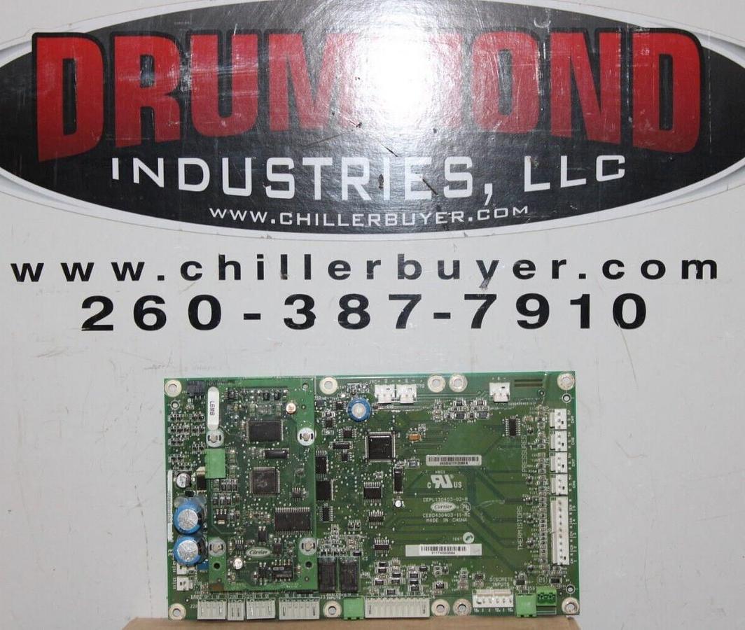 Used CARRIER HVAC MICROPROCESSOR BOARD CEPL130403-02-R W/ CEPL130517-01