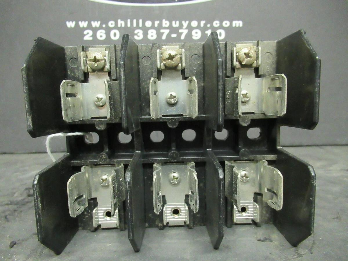 Used MARATHON FUSE HOLDER 6J30A3SP FOR 30 AMP 600 V CLASS J FUSES **WARRANTY**