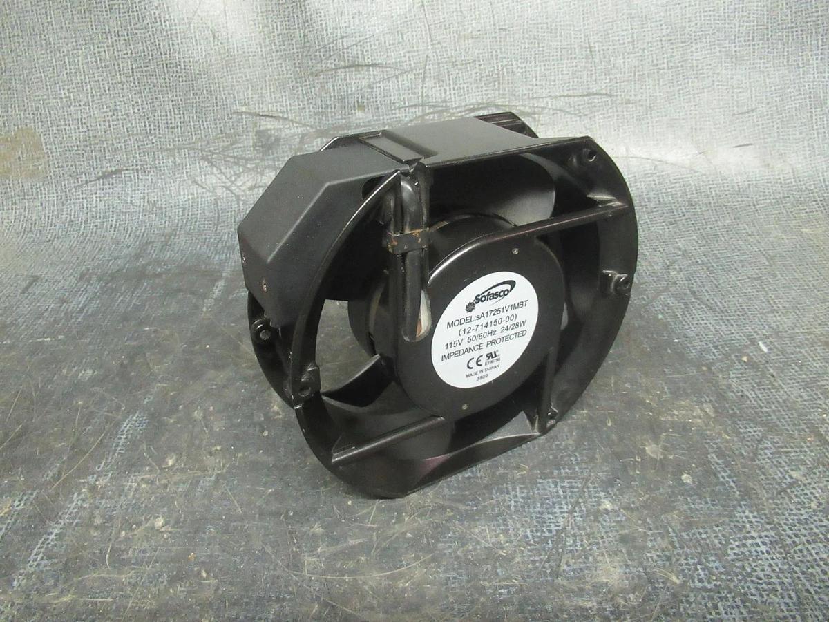 Used SOFASCO FAN sA17251V1MBT 115V 50/60HZ 24/28W **WARRANTY INCLUDED**