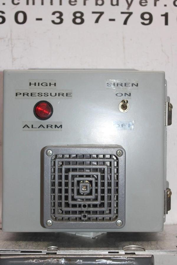 Used FEDERAL SIGNAL VIBRATONE HORN ENCLOSED ALARM SYSTEM 350 120 VOLT 0.18 AMP