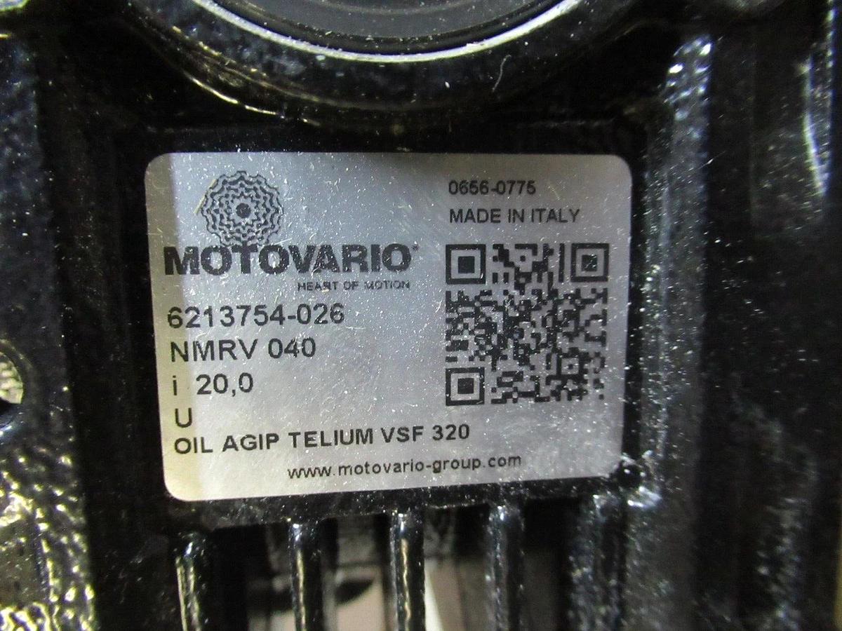 MOTOVARIO CONVEYER MOTOR T80-A4 32M020ES423EN 0.75 HP 460V 2.65A W/ 6213754-026