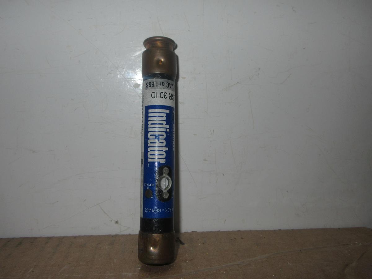 Used LOT OF 3 COOPER BUSSMAN LOW-PEAK FUSES LPS-RK-25SP 25 AMP 600 VAC DUAL ELEMENT TIME DELAY