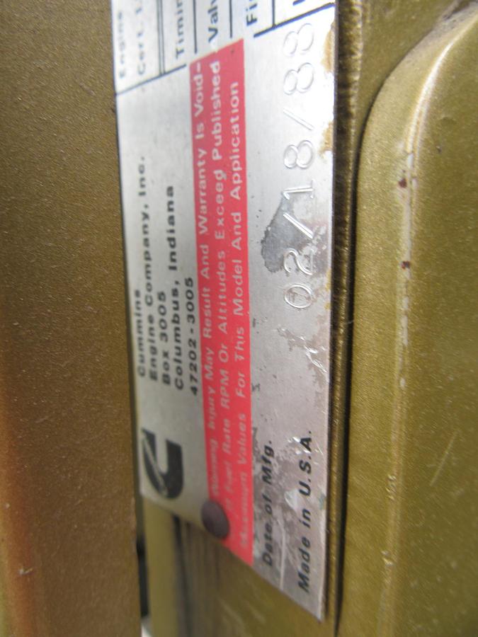 Used 30 KW 33KW DIESEL GENERATOR KOHLER 120/240V CUMMINS 4B 12-LEAD RECONNECTABLE