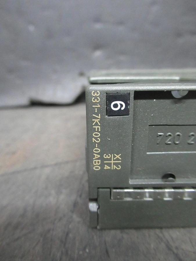 Used SIEMENS SIMATIC S7 INPUT MODULE 6ES7-331-7KF02-0AB0 **WARRANTY**