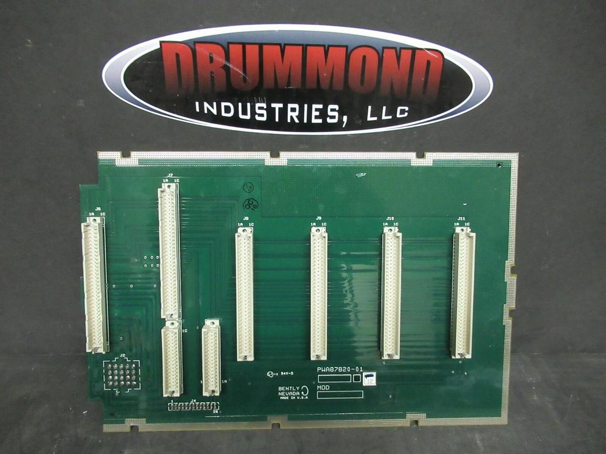 Used BENTLY NEVADA PWA87820-01 6 CARD SLOT **30 DAY WARRANTY!**