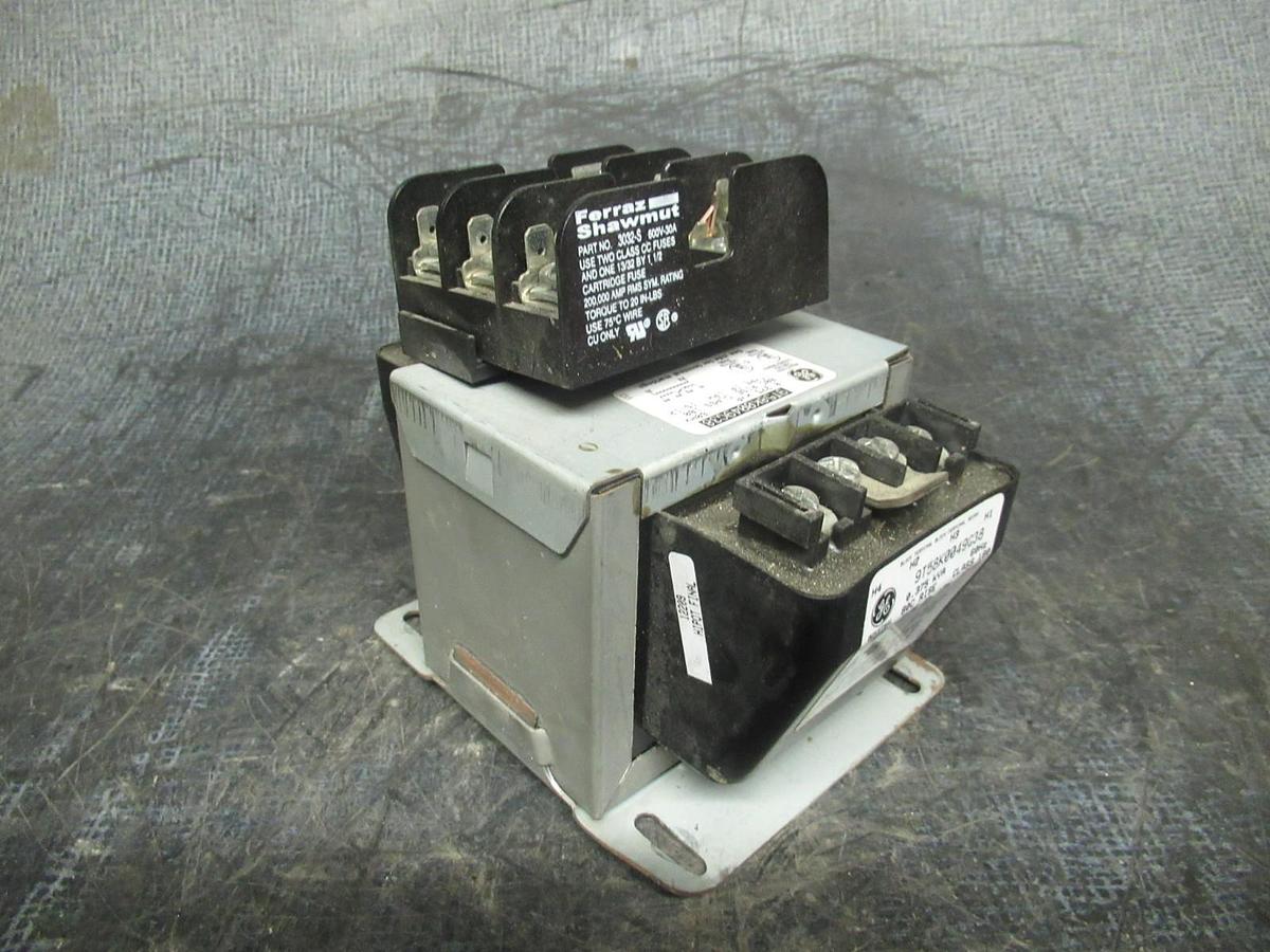 Used GENERAL ELECTRIC TRANSFORMER 9T58K0049G38 375VA 60HZ 480V **WARRANTY**