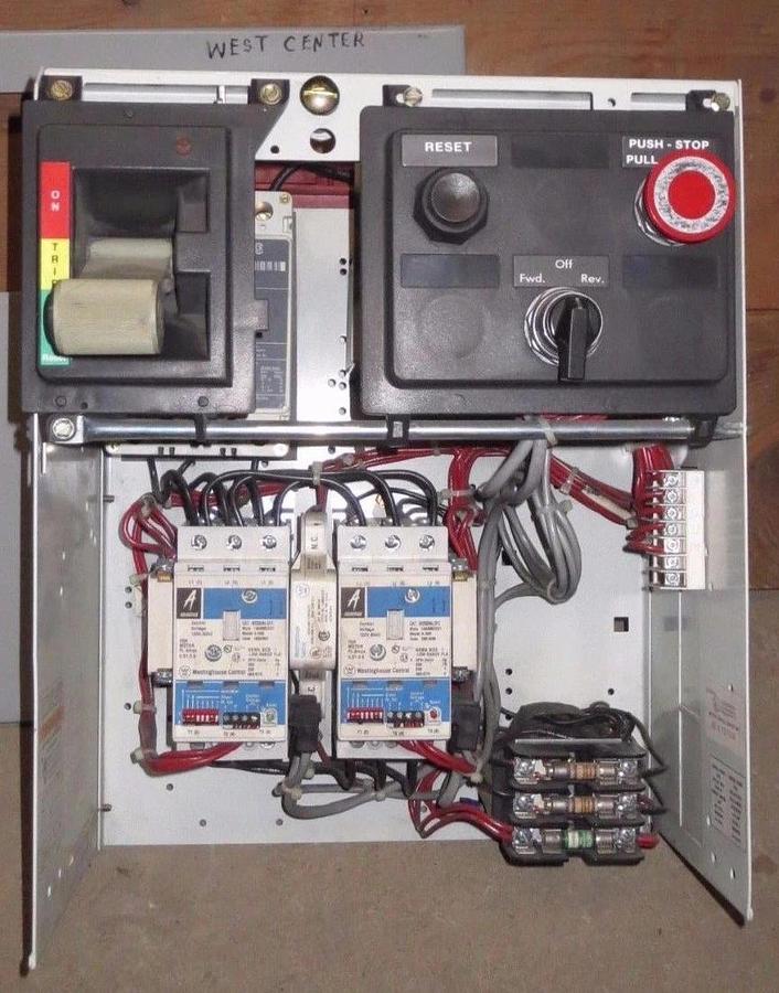 Used WESTINGHOUSE FREEDOM 2100 18" MCC STARTER BUCKET **WARRANTY INCLUDED**