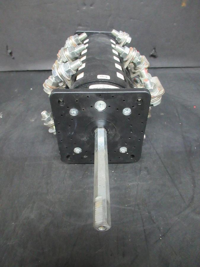 Used SALZER ROTARY SWITCH S608 S213 S608US1A1906-00 3 PHASE 600 VOLT 15 AMP 50 HP