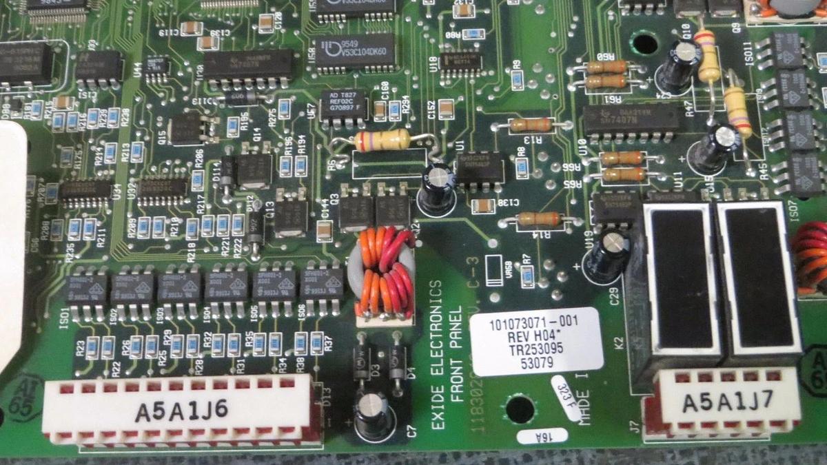 Used EXIDE ELECTRONICS FRONT CIRCUIT BOARD 101073071-001 REV. H04 **WARRANTY**
