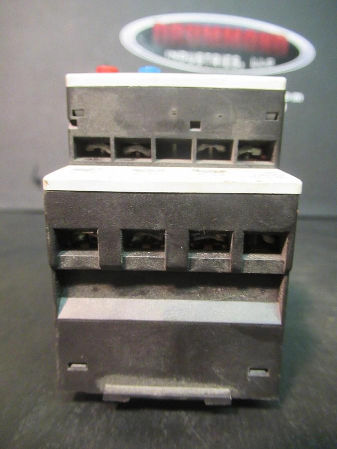 Used SIEMENS STARTER 3RT1017-1AK61 20 AMP 600 VAC 10 HP W/ 3RU1116-1JB0 OVERLOAD