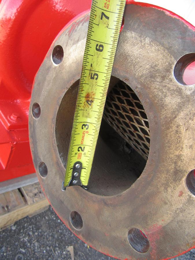 Refurbished 40 HP BELL & GOSSETT 2.5" X 3" 1510 CENTRIFUGAL WATER PUMP 3500 RPM 7.625" IMP