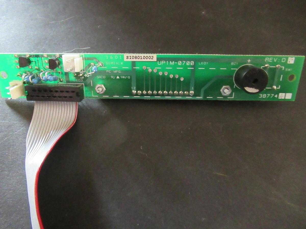 Used CIRCUIT BOARD 38744A REV DF UP1M-0700 SI08010002 **WARRANTY**