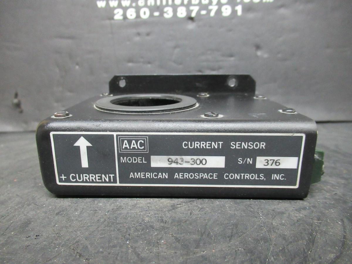 Used AMERICAN AEROSPACE CONTROLS CURRENT SENSOR 943-300 **WARRANTY INCLUDED**