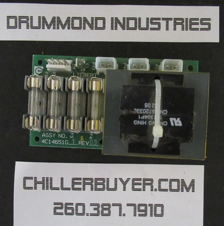 Used LIEBERT FUSED CIRCUIT BOARD 4C14651G1 REV 03 **30 DAY WARRANTY INCLUDED!**
