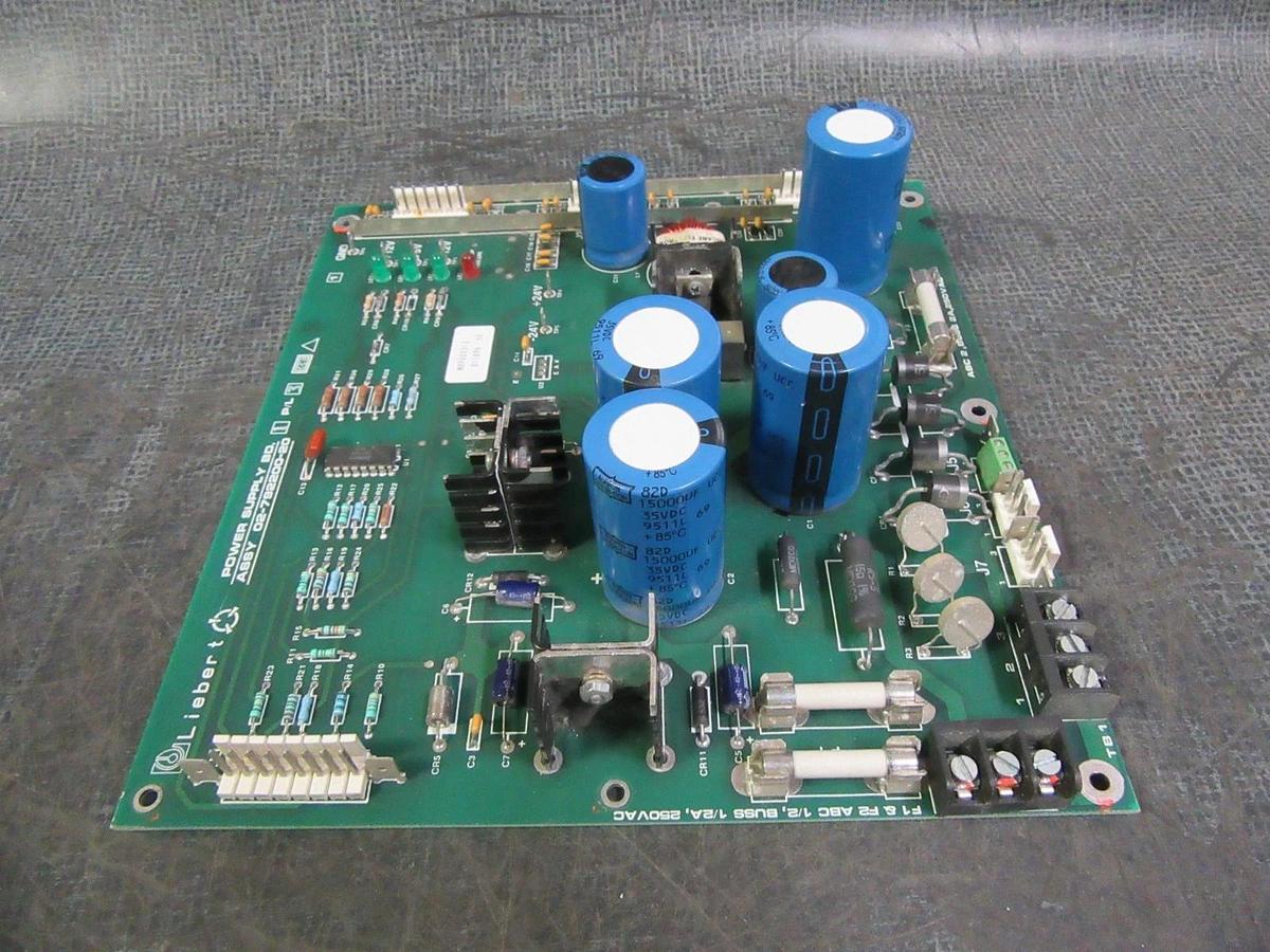 Used LIEBERT POWER SUPPLY BOARD 02-792200-20 REV 1 P/L 3 *WARRANTY INCLUDED*