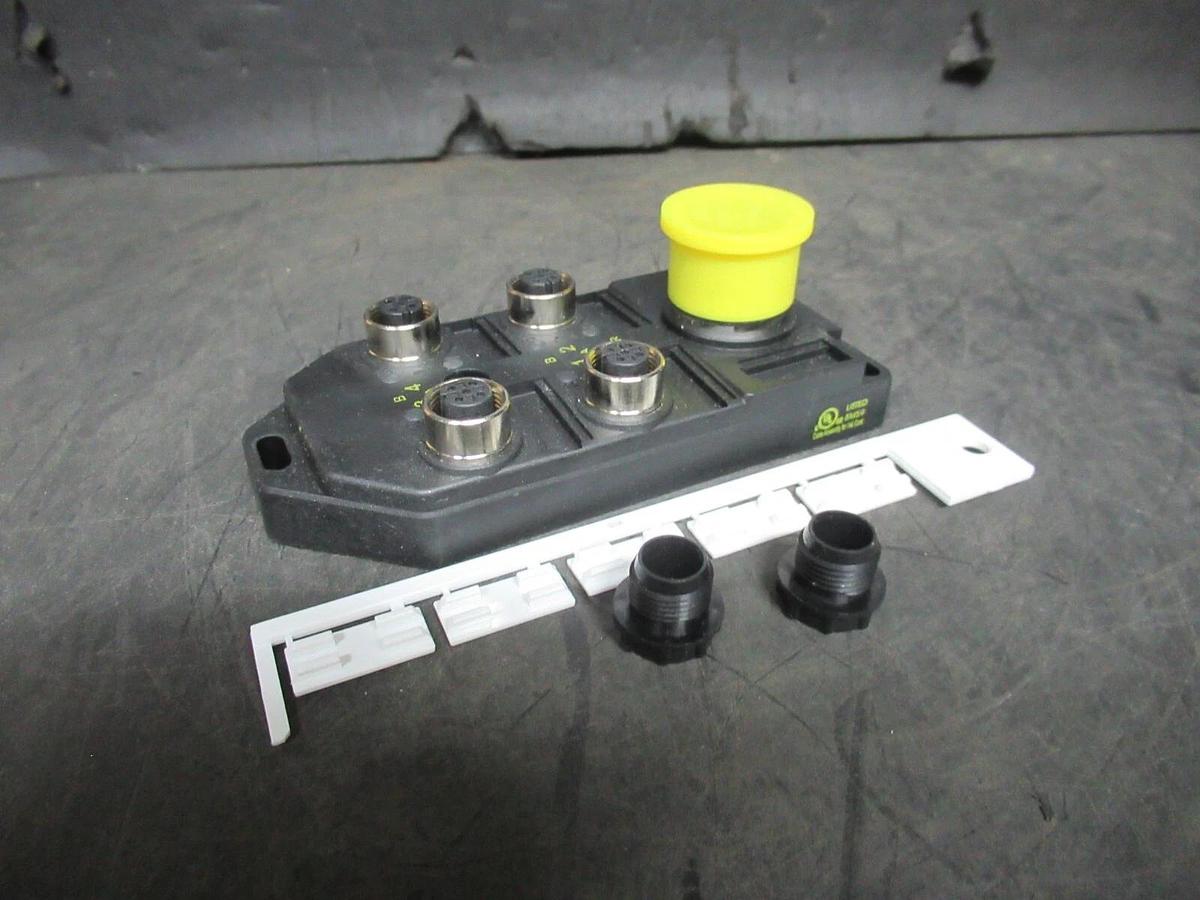 Used TURCK ACTUATOR AND SENSOR JUNCTION BOX 4MB12Z-5P3-CS19 E8026485 **WARRANTY**
