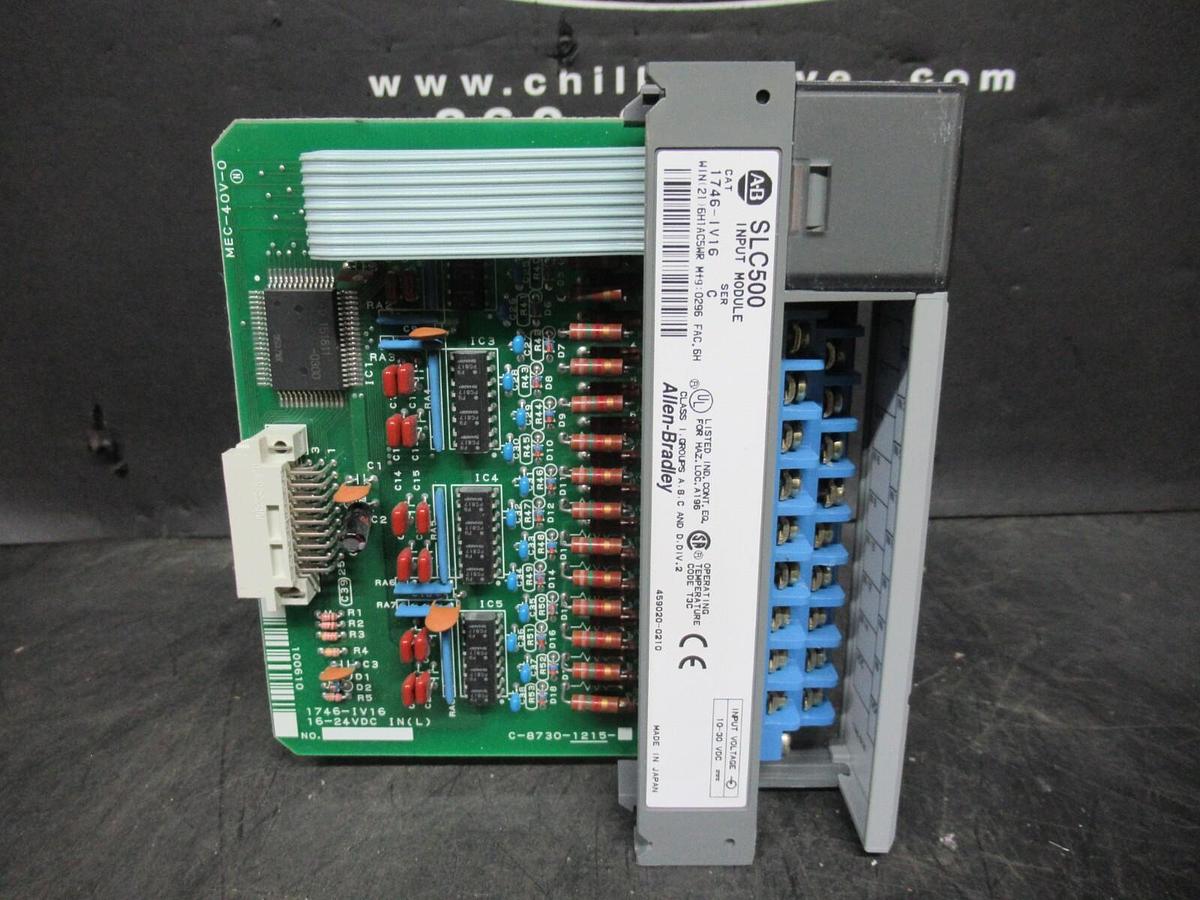ALLEN BRADLEY SLC-500 INPUT MODULE 1746-IV16 SER. C *NEW SURPLUS*