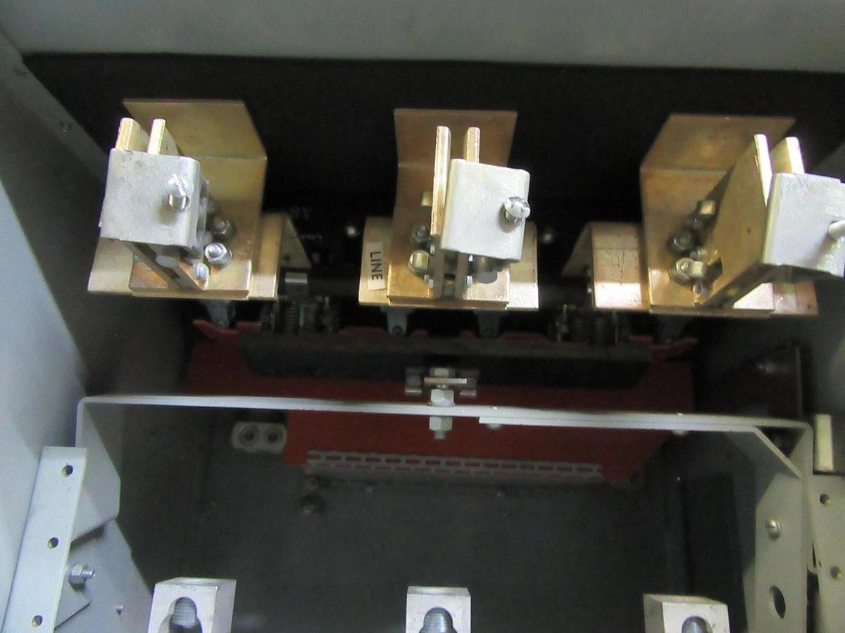 Used GE FUSIBLE BUS/BUSS PLUG AC1465RG 400 AMP 600 VOLT 4-WIRE 3-PHASE FLEX-A-PLUG