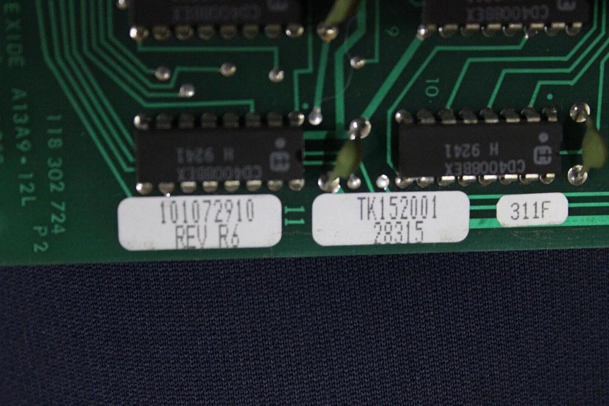 Used EXIDE CIRCUIT BOARD GT & SYNC OSC 118-302-724-P2 101072910-R6 **WARRANTY**