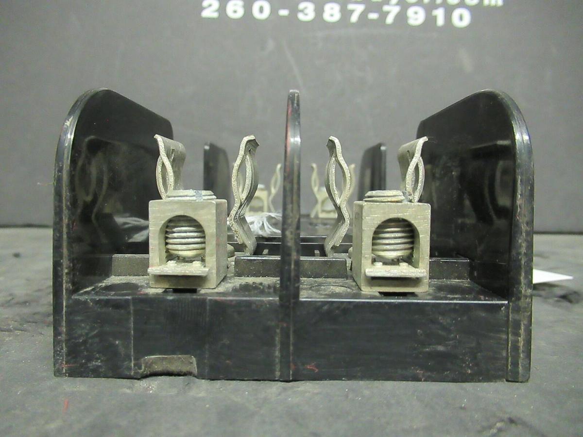 Used GOULD SHAWMUT FUSE HOLDER 60302 FOR 30 AMP 600 V CLASS H/K FUSES **WARRANTY**