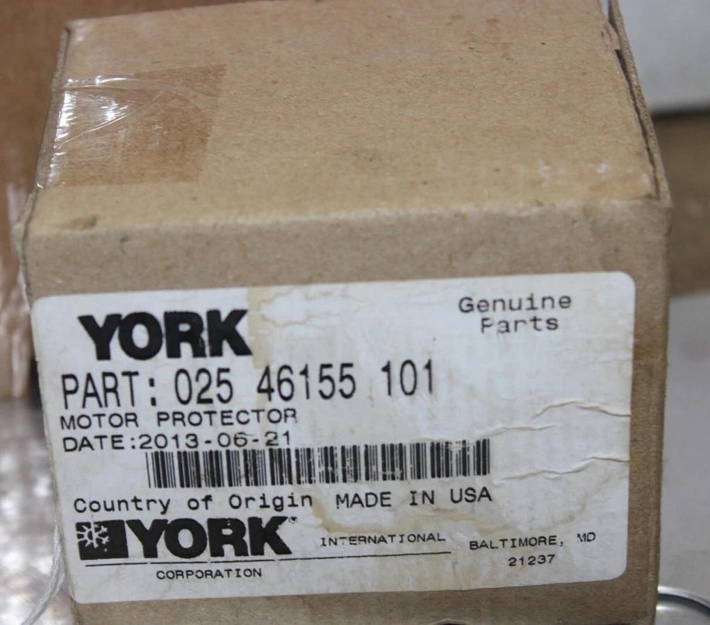 YORK KRIWAN MOTOR PROTECTOR 025-46155-101 22-A-276-S24 240 VAC 2.5 AMP