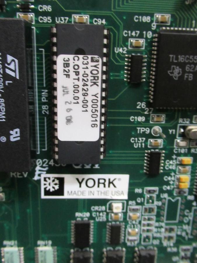 Used YORK MILLENNIUM CENTRIFUGAL CHILLER CONTROL TOUCH HMI INTERFACE 371-02264-105