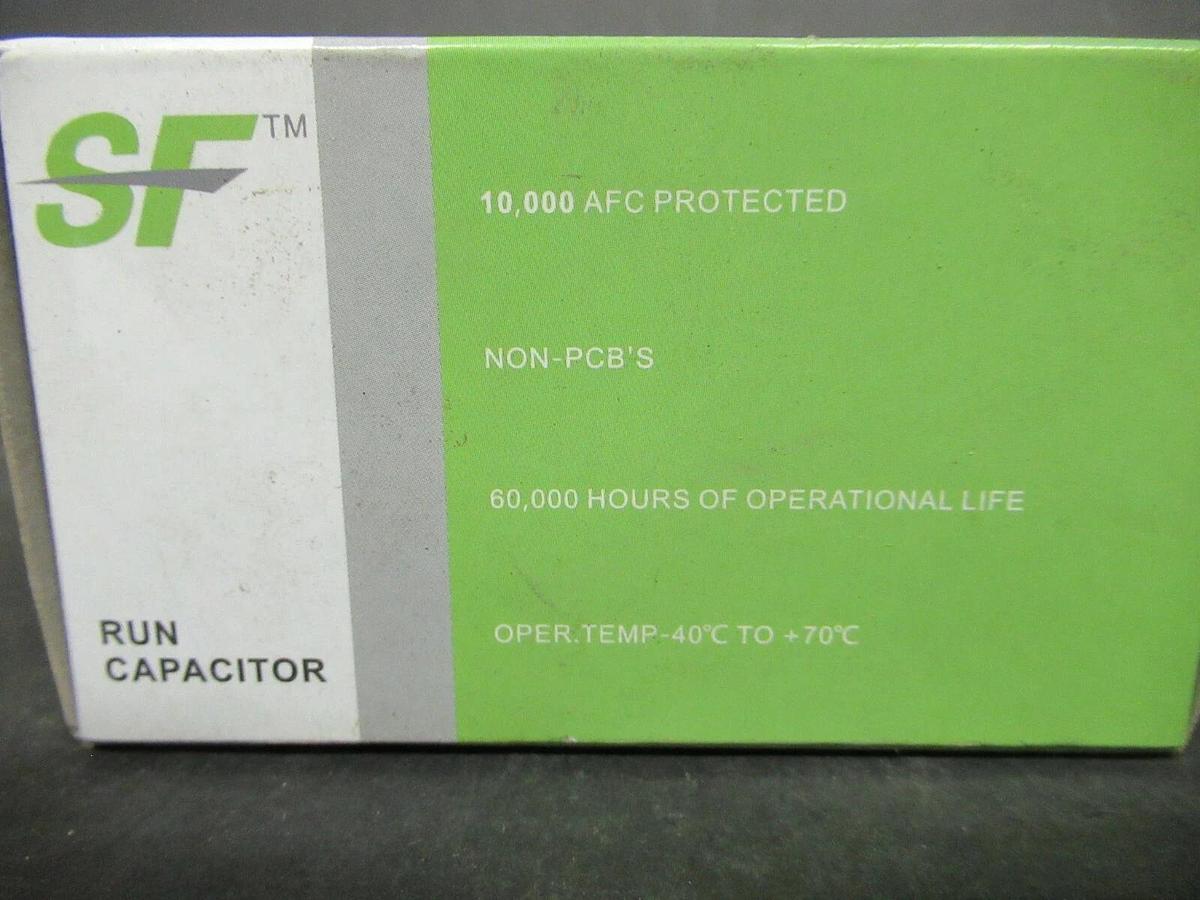 Used (1) SF CAPACITOR HCKY250R440318Z6 25 MFD 440 VAC 60 HZ **NEW IN BOX!**