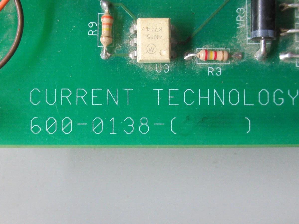 Used CURRENT TECHNOLOGY SUPPRESION FILTER SYSTEM 900-0133-010 / 800-0469-001 REV. A