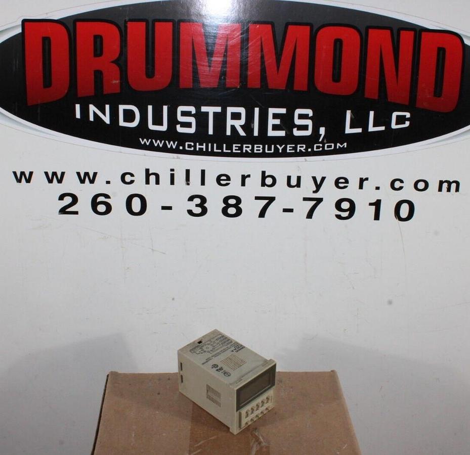 Used OMRON PROGRAMMABLE TIMER H3CA-A 240 VAC 3 AMP **WARRANTY INCLUDED**