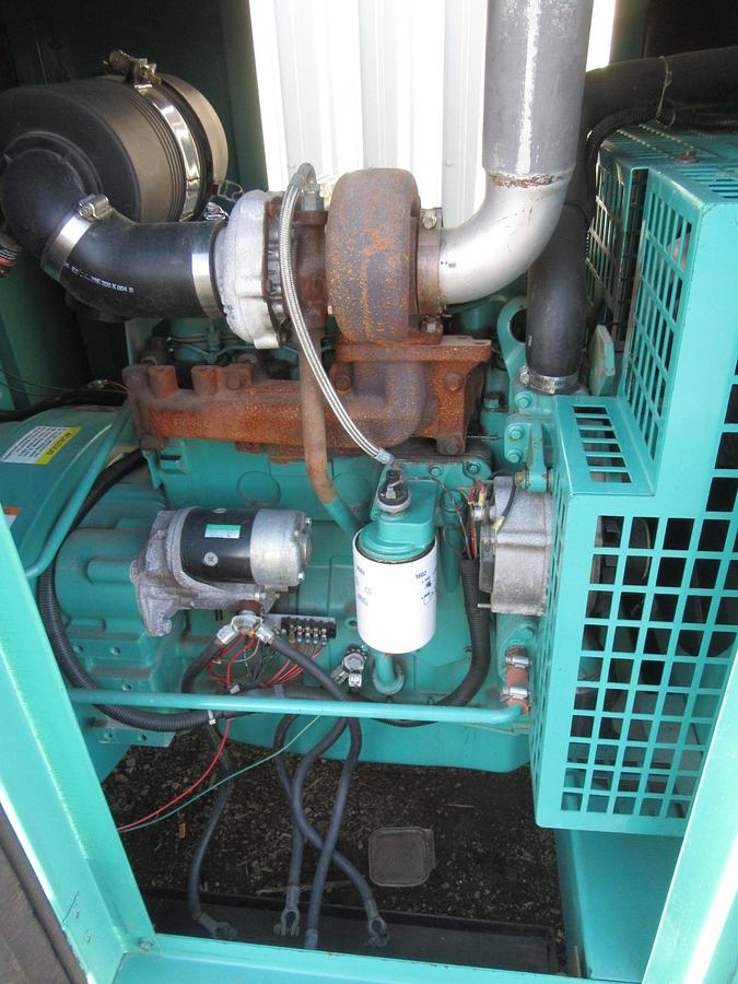 Used 60 KW DIESEL GENERATOR CUMMINS 120/240V B3.9-G2 ENCLOSED RECONNECTABLE VIDEO