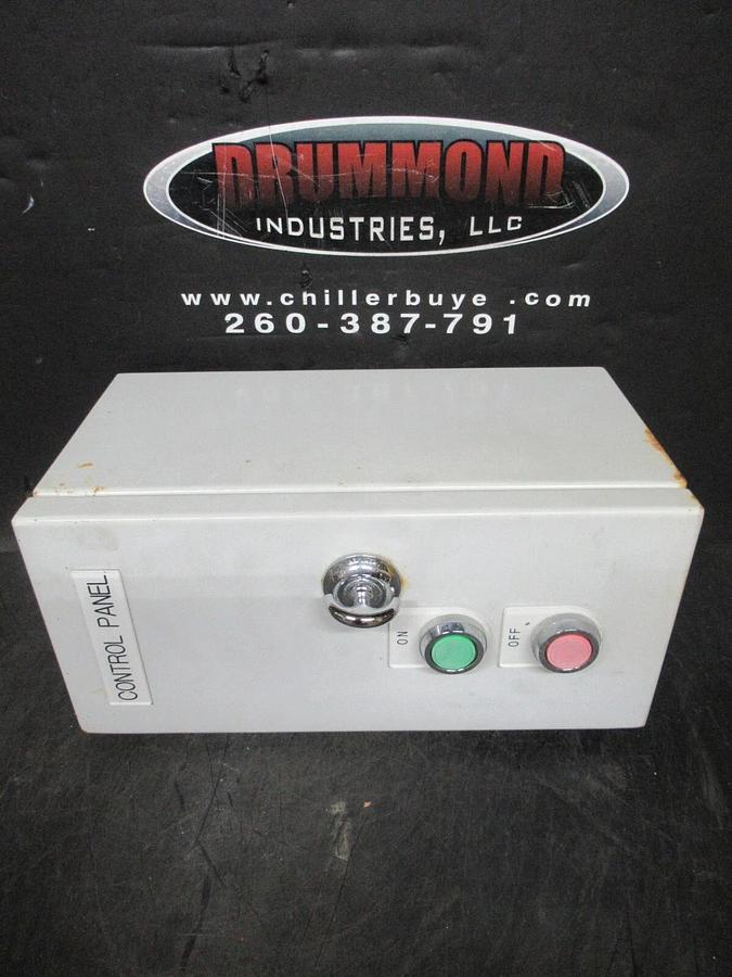 Used ENCLOSED TELEMECANIQUE STARTER LC1D16 W/ OVERLOAD RELAY LRD-076 25 AMP 600 V