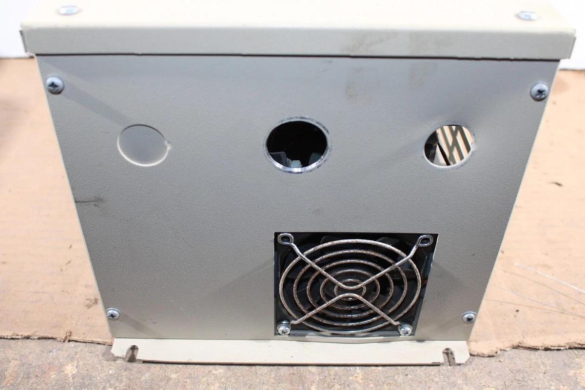 Used TOSHIBA 130E3 TRANSISTOR INVERTER VT130E3U4080A 8 KVA 460 VOLT 12 AMP