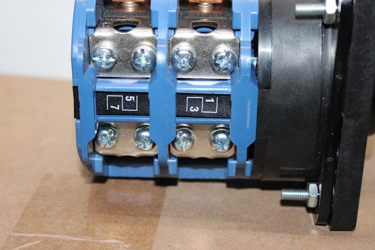 Used KRAUS & NAIMER 2-POSITION ROTARY SWITCH C80 100 AMP / 600VAC **WARRANTY**