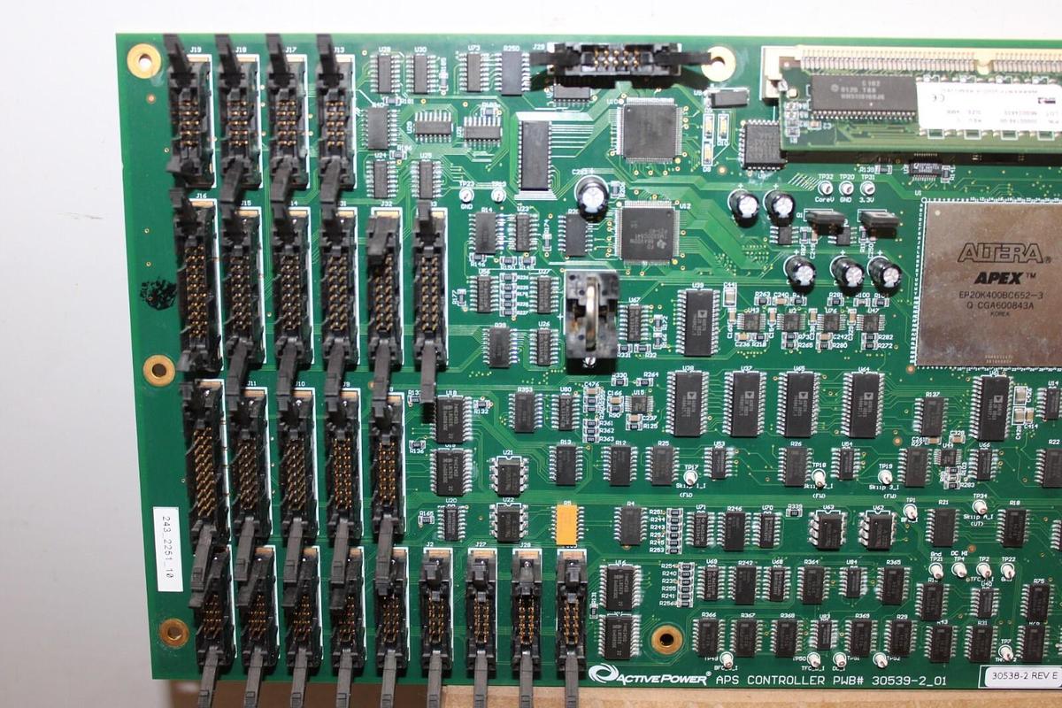 Used ACTIVE POWER APS CONTROLLER 30539-2_01 30538-2 REV. E **WARRANTY INCLUDED**