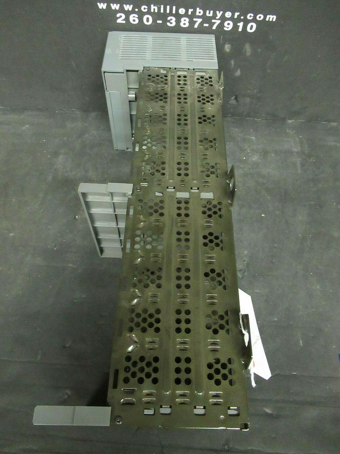 Used ALLEN BRADLEY SLC 500 POWER SUPPLY 1746-P2 SER. C W/ 1746-A10 SER.B 10 SLOT RACK