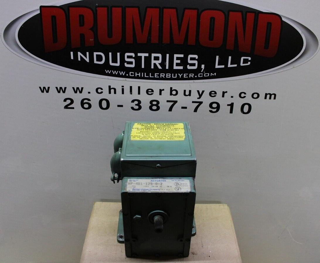 Used BARBER COLEMAN ACTUATOR MP-481-129-0-2 0.95 AMP 120 VOLT 50 WATT