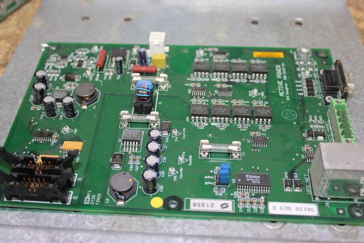 Used ACTIVE POWER SIO DAUGHTER CIRCUIT BOARD 30127-04 30126 REV. E *WARRANTY*