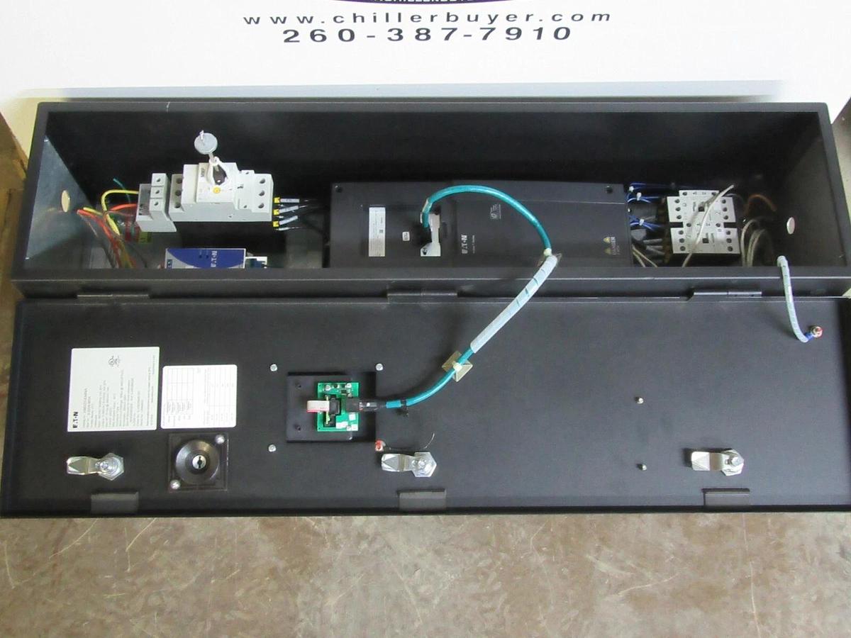 Used EATON VARIABLE SPEED DRIVE H-MAX INTELLIPASS HMX0143NA 480 VAC 14 AMP 10 HP