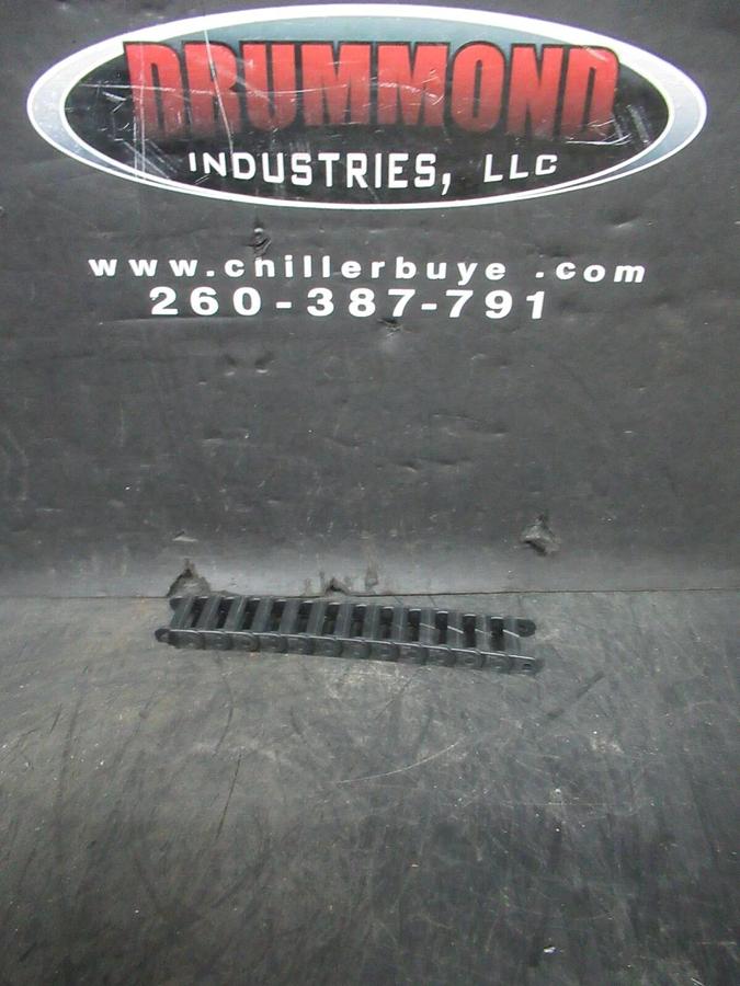 Used IGUS 2.1 045.20.038 CUT LINKS 7" LENGTH X 1" WIDTH X 1/2" TALL ADJUSTABLE TRACK