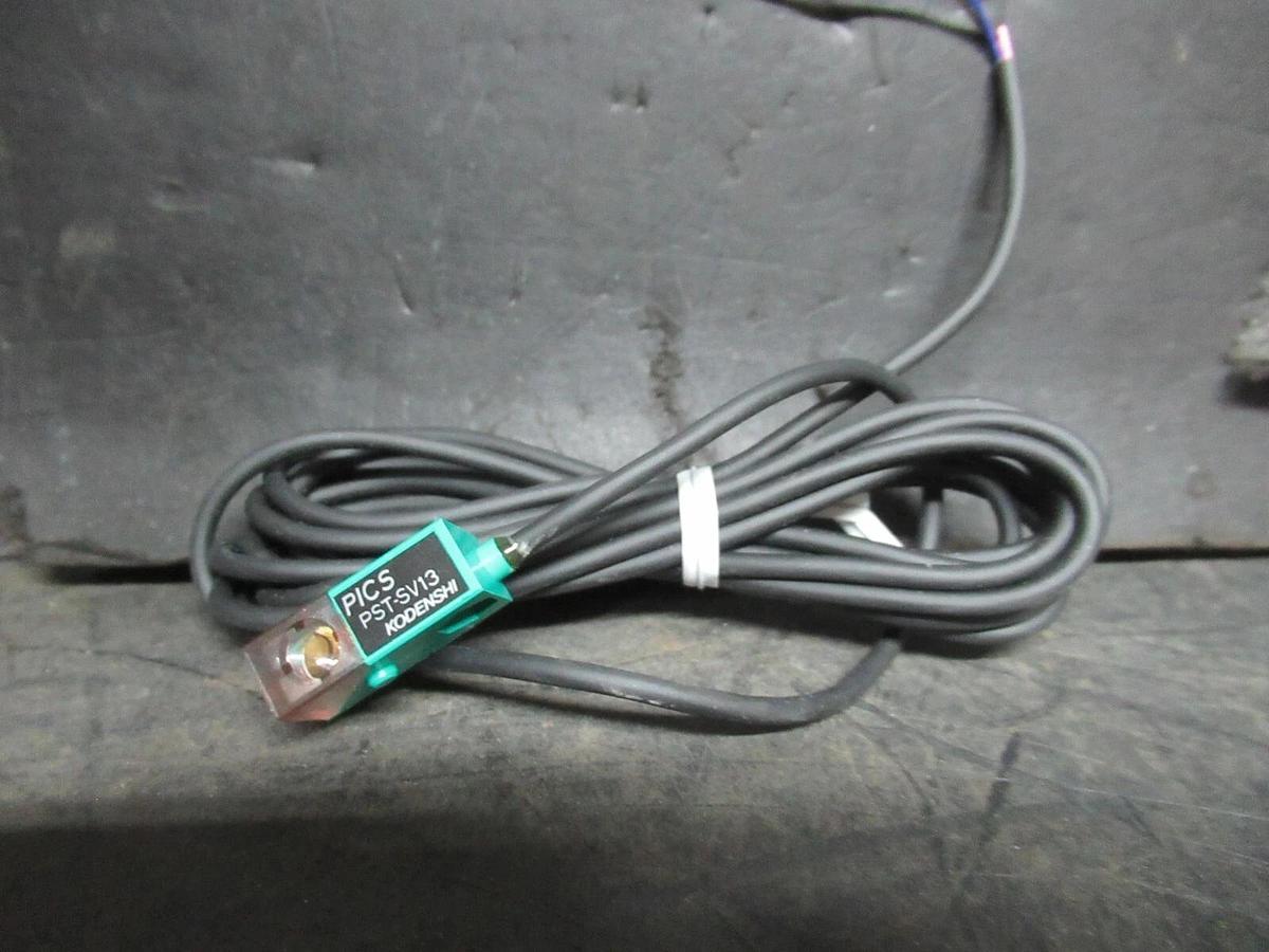 Used KODENSHI PICS PHOTOELECTRIC SENSOR PST-SV13 **WARRANTY INCLUDED**