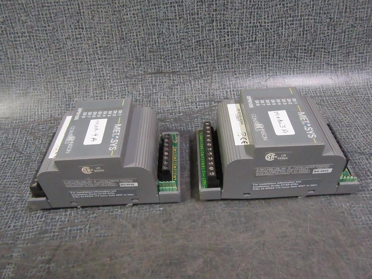 Used (1) JOHNSON CONTROLS METASYS XP-9105-8304 EXPANSION MODULE L0803  **WARRANTY**