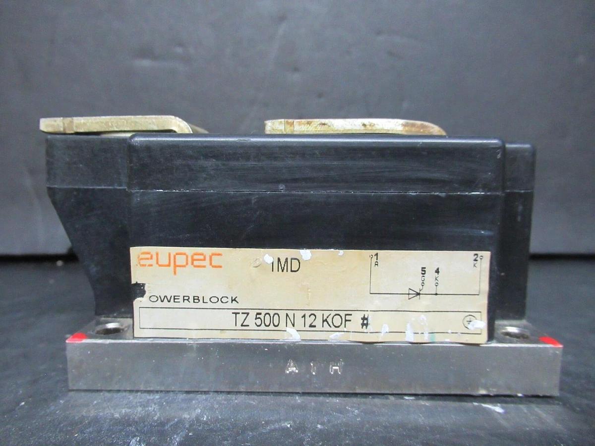 Used EUPEC POWERBLOCK IGBT POWER MODULE TZ500N12KOF **WARRANTY INCLUDED**
