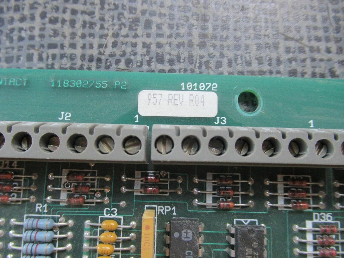 Used EXIDE ELECTRONICS EE SUPERVISORY CONTACT 118302755 P2 101072957 REV R04 BOARD