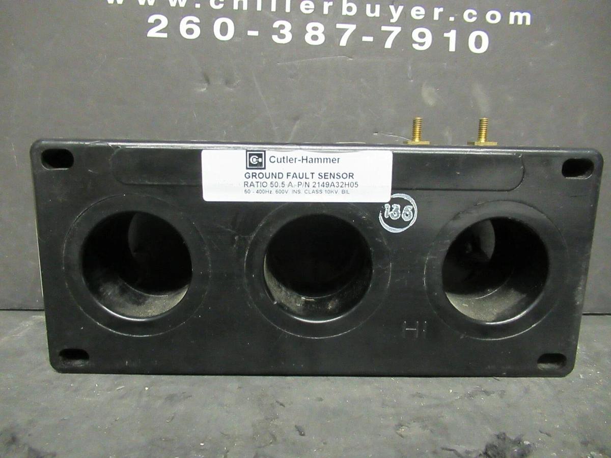 Used CUTLER HAMMER RATIO: 50:5 AMP 2149A32H05 600 VOLT **WARRANTY**