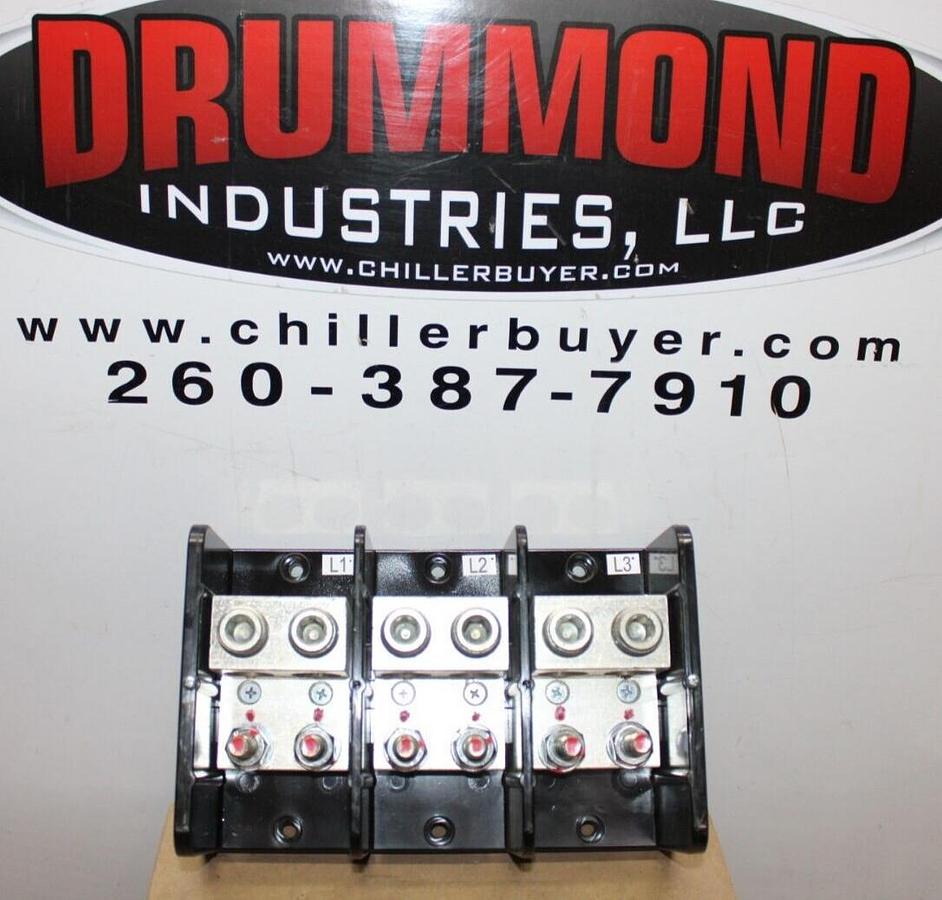 Used MARATHON POWER DISTRIBUTION LUG TERMIAL 1453599-5 600 VAC 760 AMP 3-POLE